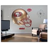 49ers Fathead NFL Helmet