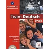 Team deutsch lyc�e seconde livre �l�ve (+ CD audio)par Elke Korner