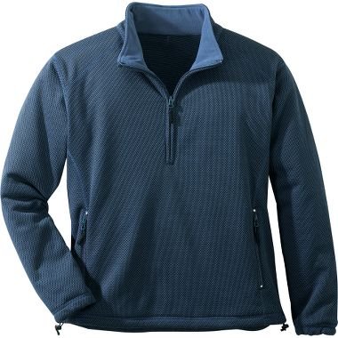 Men's Cabela's Coal Creek Textured Fleece Pullover - T