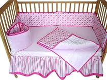 Tadpoles Modern Dots 4 Piece Crib Set