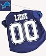 Officially Licensed by the NFL - Detroit Lions Dog Football Jersey - X-Large (XL)