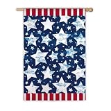 House Size Flag,Patriotic Star Burst