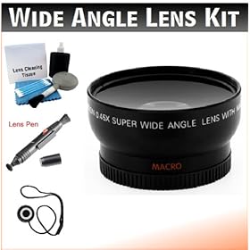 NEW 55mm Digital Pro Wide Angle/Macro Lens Bundle For The Sony DSLR-A380, A330, A230 Digital SLR Cameras Which Have Any Of These (35mm, 28mm) Sony Lenses. Includes Wide-Angle/Macro High Definition Lens, Lens Pen Cleaner, Cap Keeper, UP Deluxe Cleaning Kit