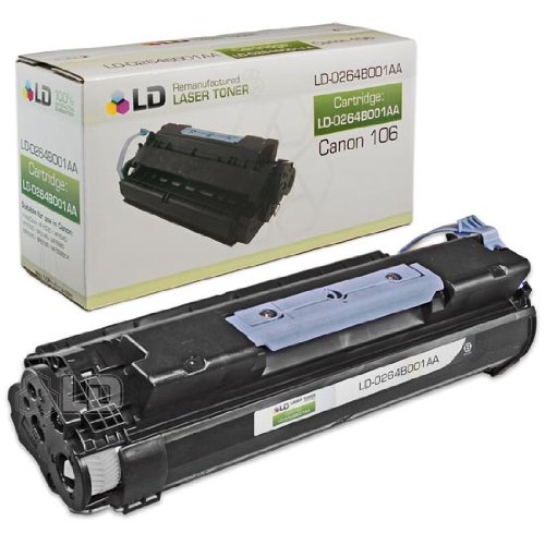 LD © Remanufactured Black Laser Toner Cartridge for Canon 106 (0264B001AA) On Sale
