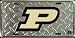 (6x12) Purdue University Boilermakers Diamond Cut NCAA Tin License Plate