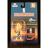 SHAWN BRADLEY / DALLAS MAVERICKS * 3 INCH * 1996 NBA Headliners Basketball Collector Figure