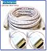 Search : Pro-Techgroup Profesional Quality 25 ft HDMI 1.3 24AWG Category 2 CL2 rated Gold plated - 10.2 Gbps 1080p Deep Color - White