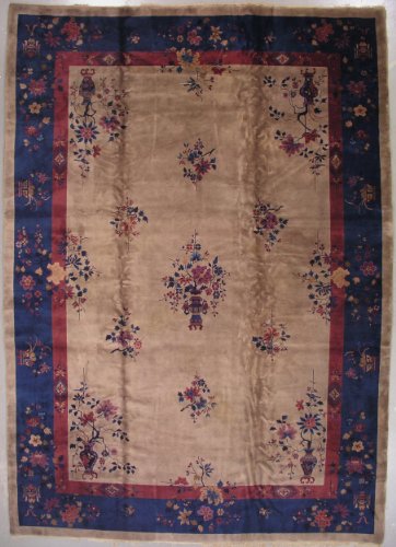11x15 ANTIQUE CHINESE ORIENTAL AREA RUG CARPET 