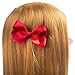 Bzybel Boutique Large Big Huge Hair Bow Clips Grosgrain Ribbon Barrettes Headbands Party Oversize Hair Clips for Young Girls Teens young Women
