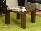 Massiver Couchtisch quadratisch New York aus Akazienhol
