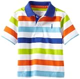 Kitestrings Boys 2-7 Toddler Yarn Dye Jersey Stripe Polo