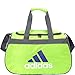 adidas Limited Edition Diablo Small Duffel Gym Bag in Bold Colors - (Bright Blue/Black / Shock Slime)