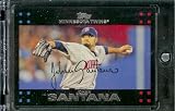 2007 Topps #80 Johan Santana Minnesota Twins Baseball Card - Mint Condition - Shipped in Protective Display Case!
