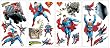 Superman "Day of Doom" Peel & Stick Wall Appliques Set
