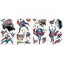 Superman "Day of Doom" Peel & Stick Wall Appliques Set
