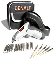 Denali 3.6-Volt Lithium Ion Cordless Screwdriver Kit with Wall-Mountable Charger