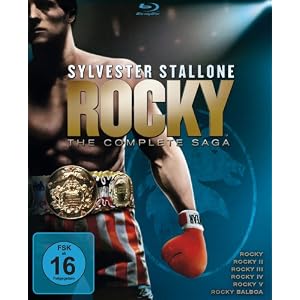 Rocky 1-6 - The Complete Saga [Blu-ray]