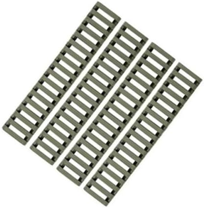 FireTacSports 18 Slot 7 Inch Rail Ladder Covers (Pack Of 4) OD Green
