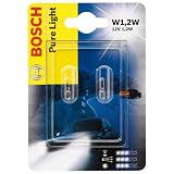 Zoom Produkt-Bild: Bosch 1987301024 Autolampe 1,2W PURE LIGHT - Glassockellampe/Miniwattlampe