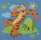 Disney Pooh Tiger Raschel Royal Plush Throw Blanket New!