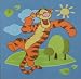 Disney Pooh Tiger Raschel Royal Plush Throw Blanket New!