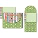 Polka Dot Stripes Punch Studio Purse Pocket 75-Page mini notepad, Twelve