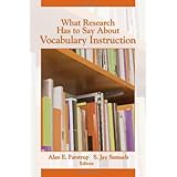 What Research Has to Say About Vocabulary Instruction