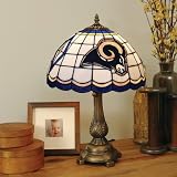 19" NFL St. Louis Rams Football Logo Tiffany Style Table Lamp