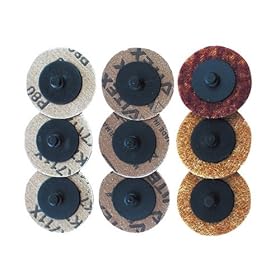 Buy Ampro A1705  9 Piece 2-Inch Air Sanding Pad Set by AmPro now!