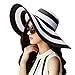 Bella C Sun Hat Women, Wide Brim Straw Hats, Floppy, Fordable, Sun Protective