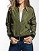 HOTOUCH Womens Classic Quilted Jacket Short Bomber Jacket Coat