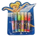Disney Tinkerbell 6 Pc Stamp Marker Set