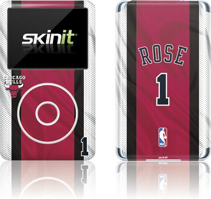 Skinit D. Rose - Chicago Bulls #1 Vinyl Skin for iPod Classic (6th Gen) 80 / 160GB