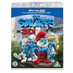The Smurfs (Blu-ray 3D + Blu-ray + DVD) [2011][Region Free]