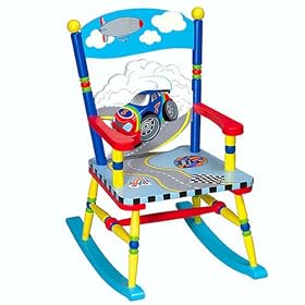 Race Car Rocking Chair by GuideCraft