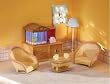 Calico Critters Family Room with Aquarium
