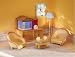 Calico Critters Family Room with Aquarium