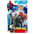 SpiderMan 2010 Series One 3 3/4 Inch Action Figure Night Mission Black SpiderMan