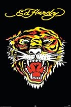 Poster Ed Hardy - Tiger - Größe 61 x 91,5 cm - Maxiposter