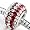 Pugster January Birthstone Gorgeous European Beads Fits Pandora Chamilia Biagi Charms Bracelet