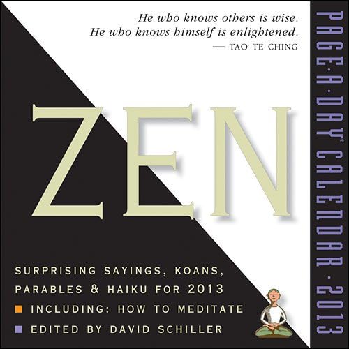 2013 ZEN Daily Page-A-day Box / Desk Calendar