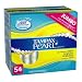 Tampax Pearl Plastic Regular Absorbency, Unscented Tampons, 54-Count Boxes