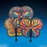 Butterfly Folding Fans (1 dz)