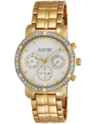 August Steiner Gold-tone Multifunction Ladies Watch AS8041YG
