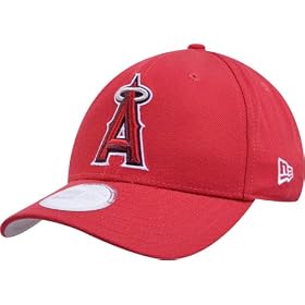 New Era Los Angeles Angels Youth Pinch Hitter Wool Replica Adjustable Cap (Scarlet)