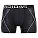 adidas Men's Climacool Mesh Trunk Underwear, Black/Thunder/Light Onix, X-Large