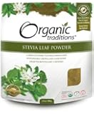 Stevia Powder 100g -Green Leaf -Raw Food Diet- Brand: Organic Traditions