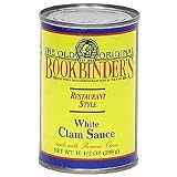 Review Bookbinder's  / Bookbinders White Clam Sauce, 10.5-Ounce Cans (Pack of 12)