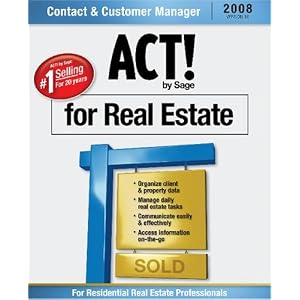 ACT! by Sage for Real Estate 2008 (10.0) by Sage