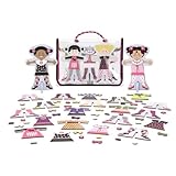 Melissa and Doug Tops and Tights Magnetic Dress-Up Set
